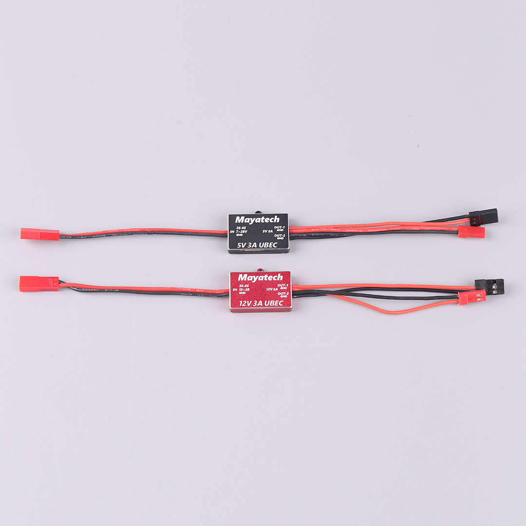 mayatech航模 3A 5V12vBEC UBEC防干扰开关电源2-6S降压模块 金属