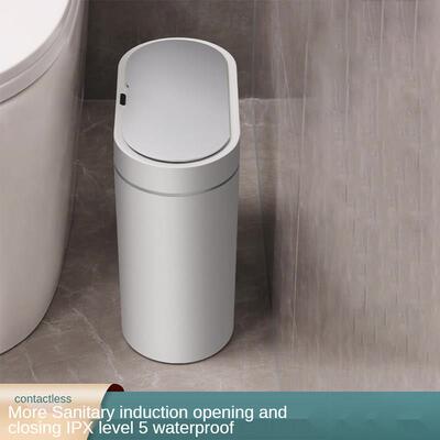8L Trash Can Sensor Automatic Household Trash Bin Bathroom S