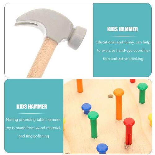 Simulation Tapping Game Educational Toy Hammer Toys for