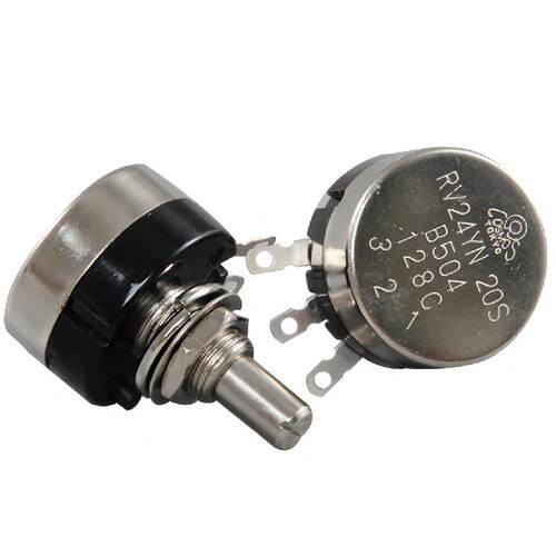 高品质B2021k2kB5025K10kB103100k20k50K500KRV24YN20S碳膜电位器