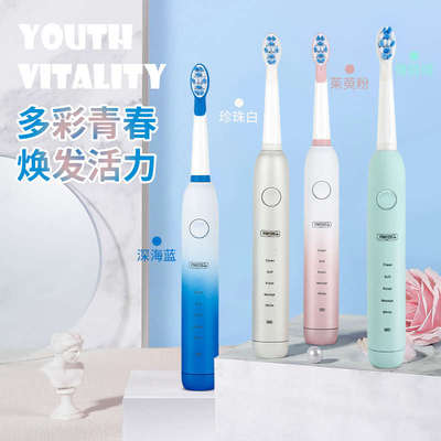 麦喆电动牙刷男女款通用款家用情侣款充电式超声波牙刷00901L01