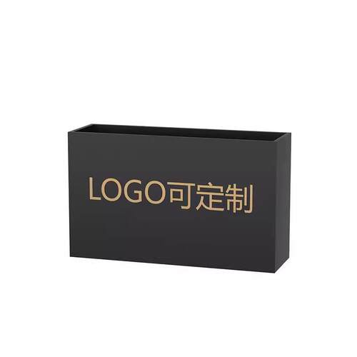 长方形铁艺花槽成品不锈钢种植树箱商业街外摆花坛花盆架户外花箱