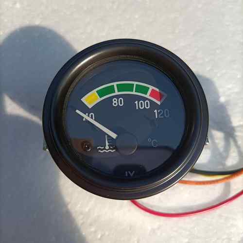 山东55mm水温度表40-120改装车车载水箱温度表12v24v带背光灯