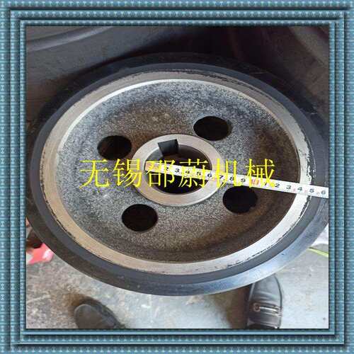 厂家货源供应橡胶轮 刮泥机走轮 滚轮架橡胶轮