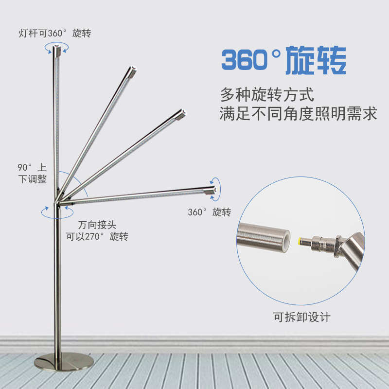 台灯护眼学习高档酒店办公卧室写字灯超亮阅读灯插电用