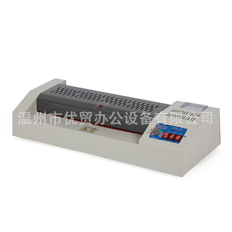 塑封机工厂供应办公家用贴膜机过胶机带温度表无手轮印刷