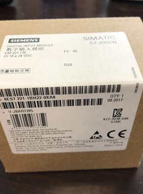 S7-200CN EM221数字量输入模块16输入 24V DC 6ES7221-1BH22-0XA8