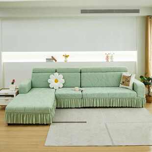 懒人沙发套罩全包通用型沙发套三座一贵妃万能套防滑弹力沙发笠罩