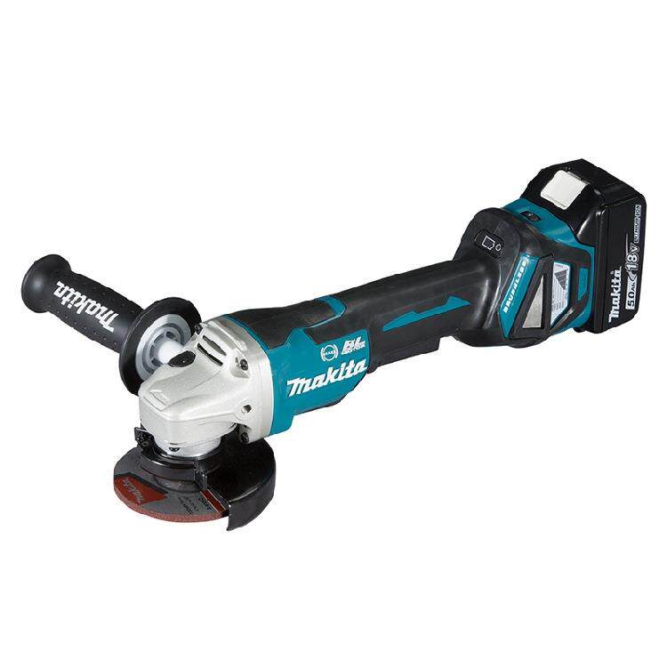 makita牧田角磨机砂轮切割机DGA418手磨机18V充电式锂电4寸100MM