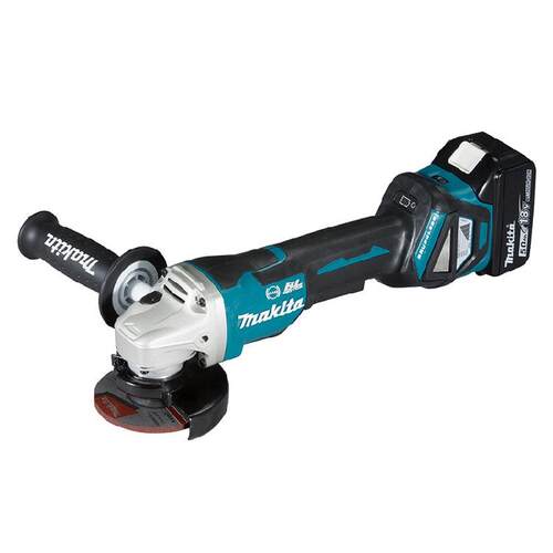makita牧田角磨机砂轮切割机DGA418手磨机18V充电式锂电4寸100MM