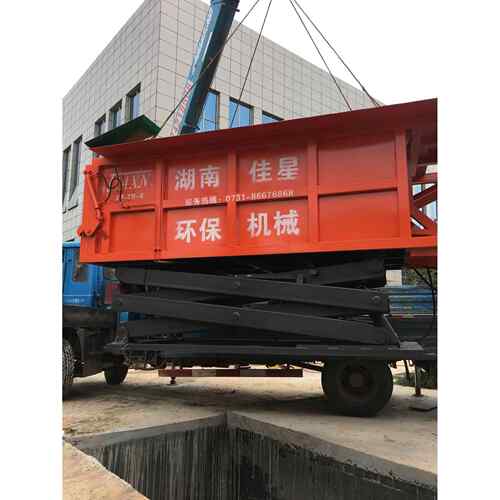 地埋式垃圾站厂家现货供应垃圾中转站自动升降式垃圾压缩站