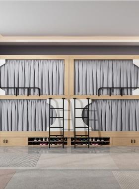 26720包双层床员工宿舍学生高低床单身青上年公寓床全下铺铁床