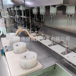 雪梨削皮捅核分瓣一体机水果多工位剥皮机苹果去皮去核切片机