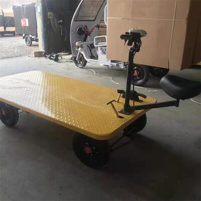 四轮平板车 拉运货物平板车 超强承重量平板车