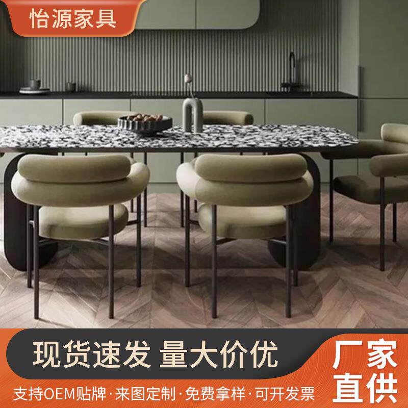 设计师工程吧台靠背椅 商务洽谈铁脚休闲椅 酒店接待沙发椅子厂家