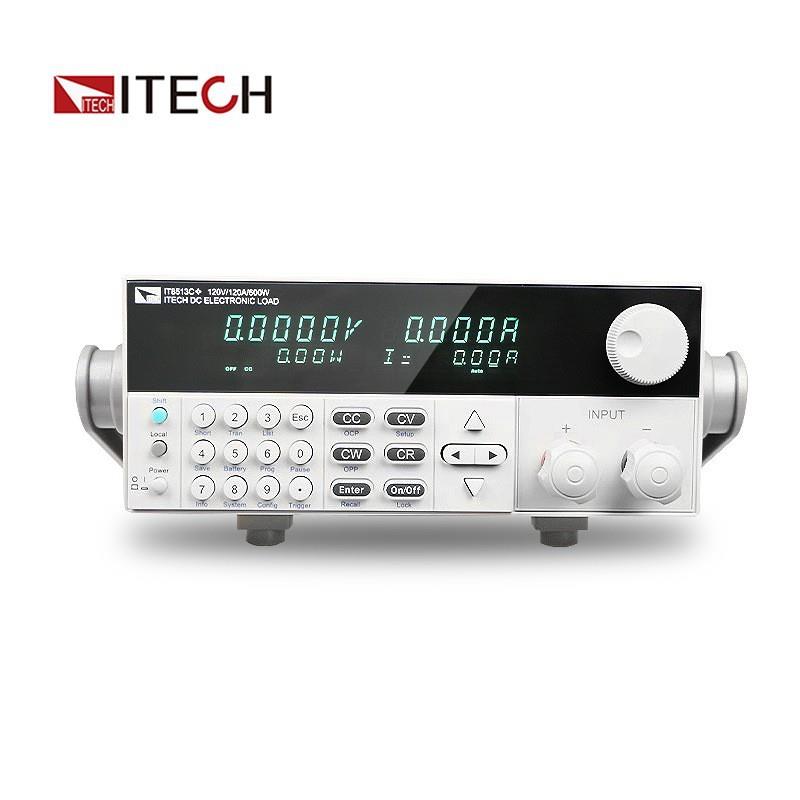艾德克斯负载仪IT8513C+可编程直流电子负载测试仪120V/120A/600W