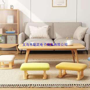 木脚踏凳小凳子家用沙放发矮凳子踩凳脚凳客厅腿脚蹬桌实下690翘