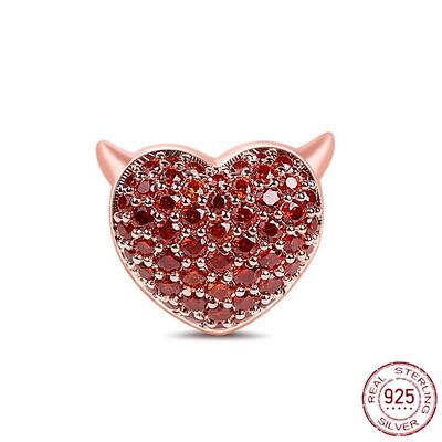 925 Sterling Silver Halloween Cartoon Pumpkin ghost Cute Cat
