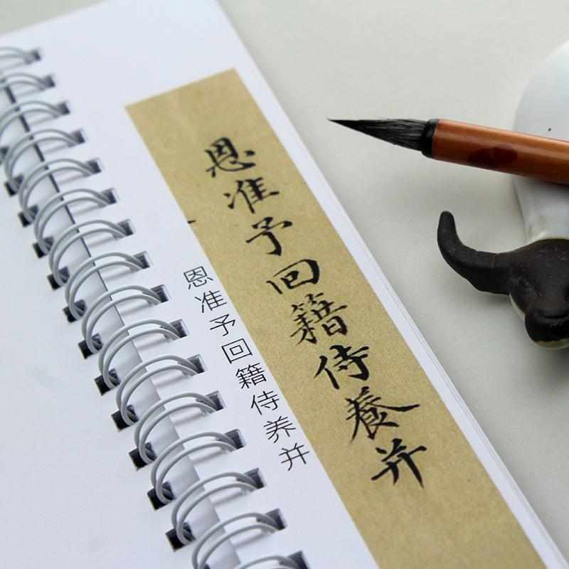 梁诗正小楷谢恩折奏折毛笔书法字帖高清单面初学成人练字临摹字卡