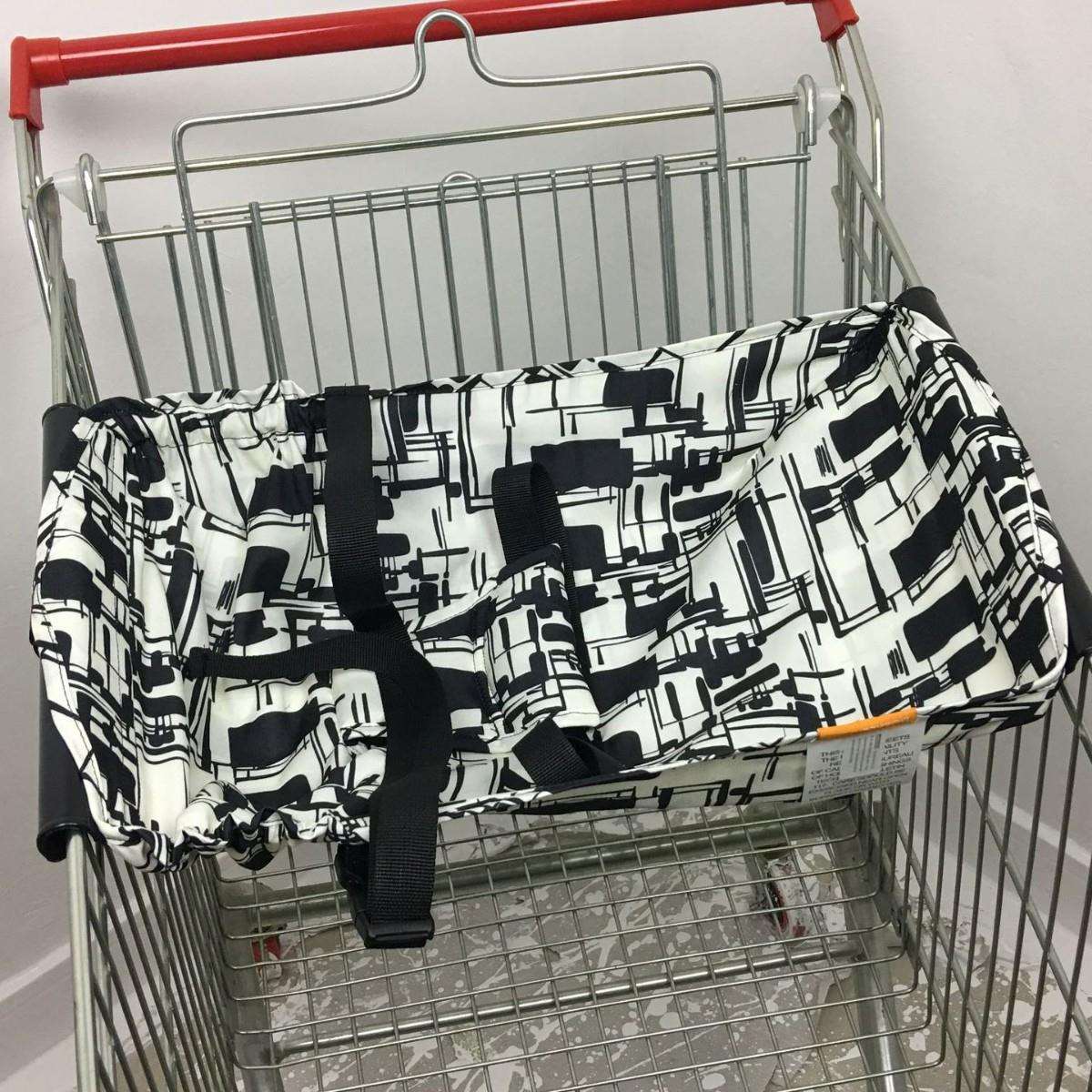 新品可折叠婴儿童购物车坐垫睡床吊床安全出行卫生方便携带