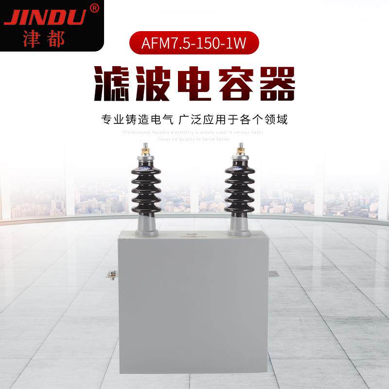 厂家滤波电容器AFM7.5-150-1W 高压并联电力电容器滤波电容器