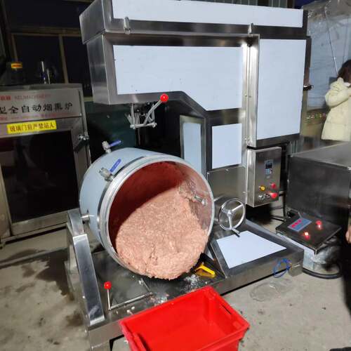包心丸子打浆机变频调速打浆机贡丸打浆肉泥打浆肉食全套设备