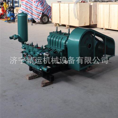 柴油电动三缸水泥灌浆机15KW 柱塞泥浆泵BW250压力顶管灰浆注浆机