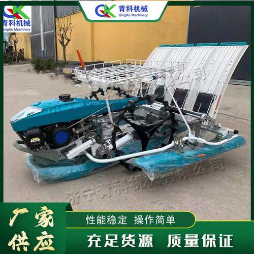 小型水稻直播机 四冲程缸汽油秧苗机 手推摇杆式自动秧苗种植机