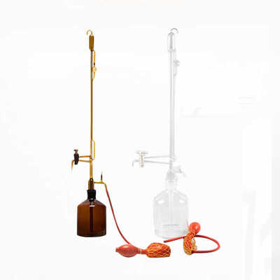 全自动滴定管白棕色酸碱10ml25ml50ml含打气球