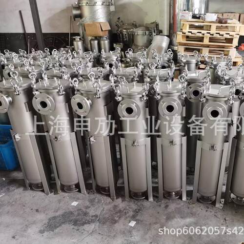 DL-1P2S袋式过滤器油脂化工不锈钢单袋式过滤机PP滤袋滤芯防腐蚀