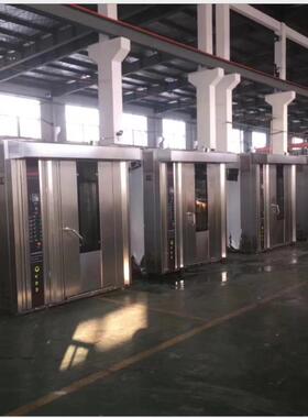 电热16层32 64盘推车式商用热风桃酥烤箱 大型焦馍旋转烤炉