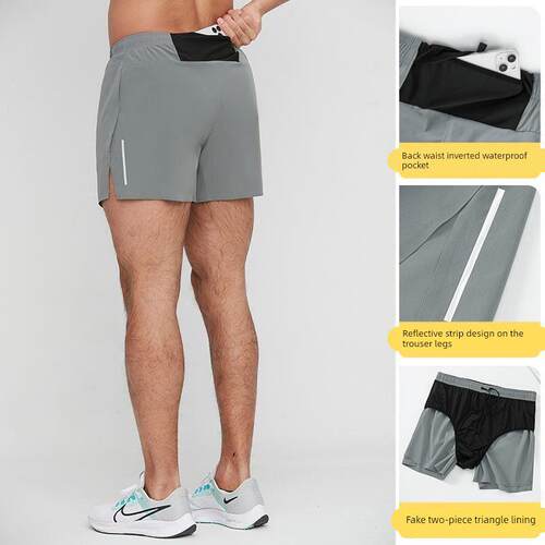 Running shorts for men, cross-country athletics training,