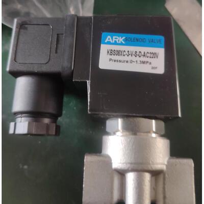 全新韩国ARK电磁阀 KGD20XC-20-V-S-DK-AC220V 不锈钢