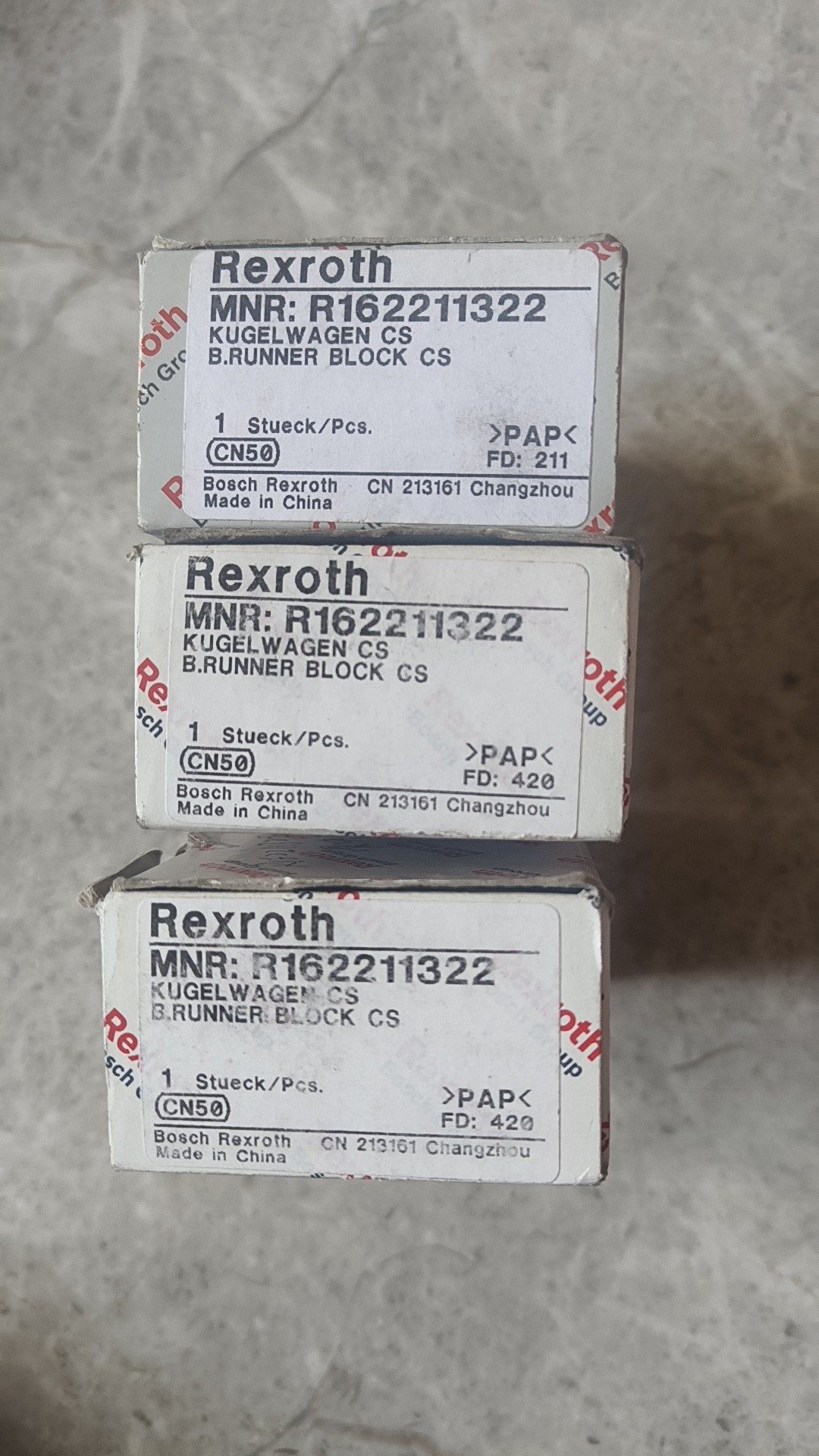 全新Rexroth力士乐滑块    MNR:R1622113