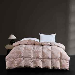 【送工具】新款高支大提花羽绒被壳半成品羽绒被自充绒羽绒被套