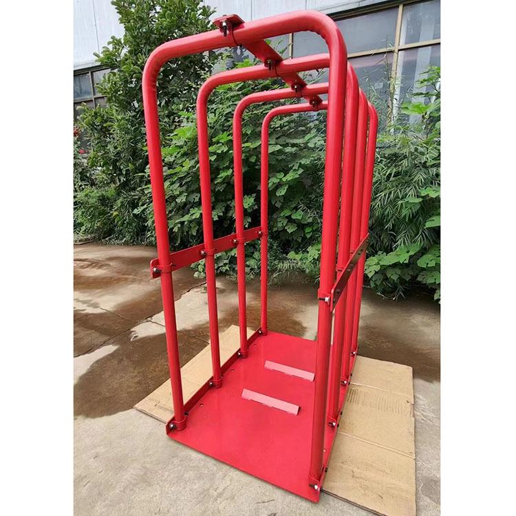 大车货轮胎充安气全笼保护设备 tire in车flation cage