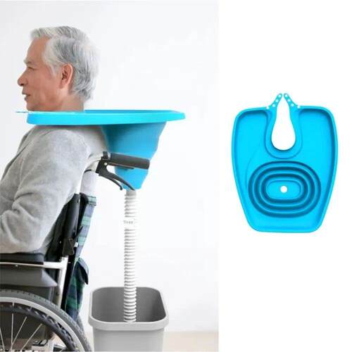 Portable Hair Washing Basin No Lying Down Foldable Backwash