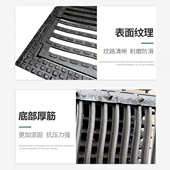 广东厂家批发球墨铸铁卡簧套蓖D400方形井盖轻型公园市政工程井盖