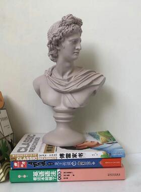 树脂工艺品摆件大卫雕像艺术品装饰家居电视柜玄关美式乡村手工