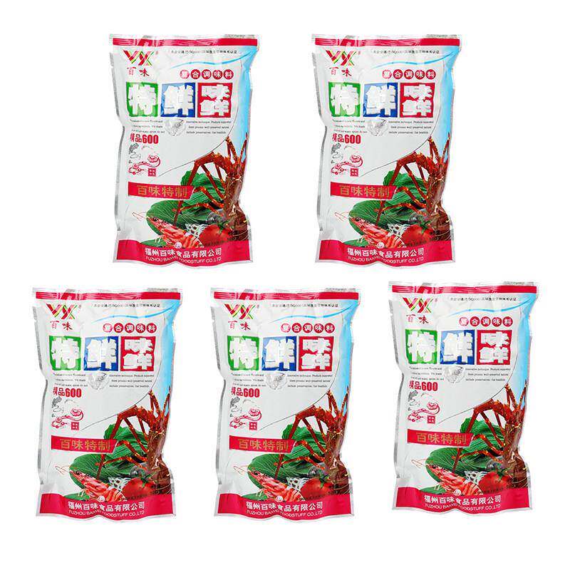 百味特鲜600味精500g袋装福建福州特产复合调味料家用炒菜调料