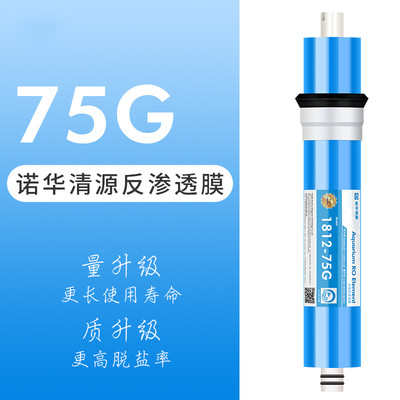 反渗透过滤家用纯水机ro膜75g400g直饮芯滤邮净水器机通用包低压