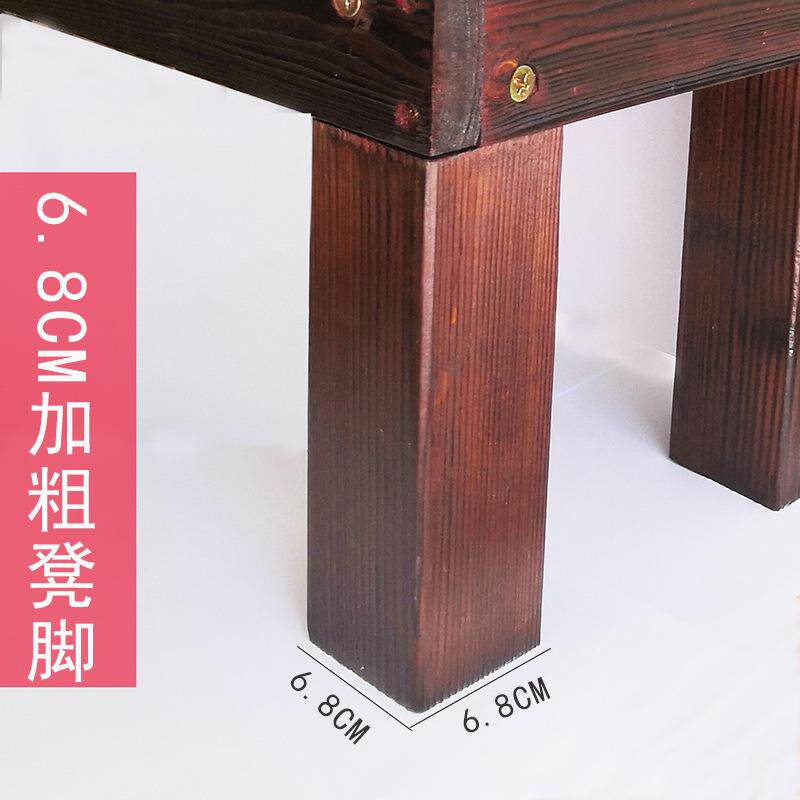 外庭院户防腐629木质花盆支架多层台花阶置物多肉架阳台架长条凳