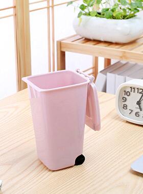 Mini Desktop Trash Can 4color Garbage Storage Box Living Roo