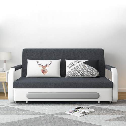 多功能可折叠Sofa bed家用书房卧室沙发床办公室午睡双人床小沙发