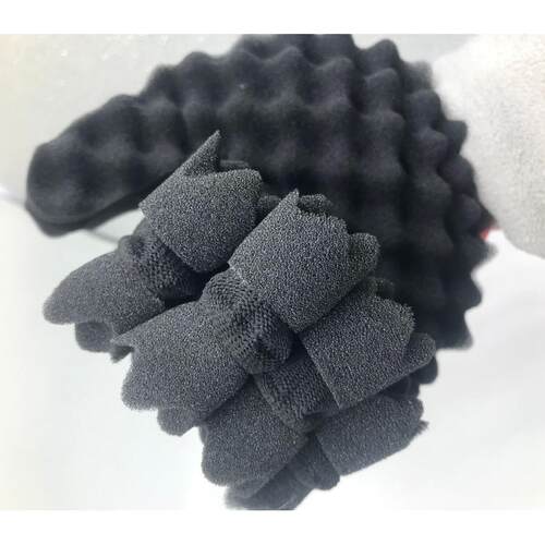 新款直销海绵擦工具 黑人卷发手套 造型手套 卷发海绵 美发工具海