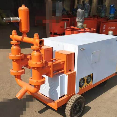 TYSJ200液压砂浆泵施工视频及产品介绍注浆工程用砂浆泵
