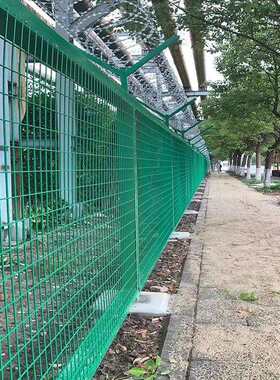 桃型柱护栏网高速公路围栏网果园养殖防护网监狱机场铁路安全围网