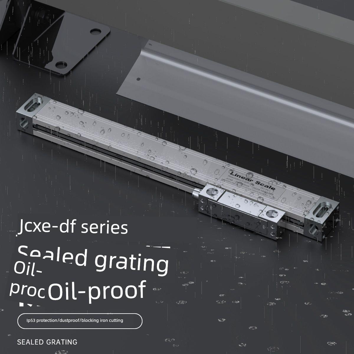 Linear scale光栅尺JCXE-DF/DC铣床电子尺磨床火花机线切割数显表