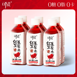 可漾红豆薏米水，0卡0糖无糖，饮料薏仁水350ml*6瓶