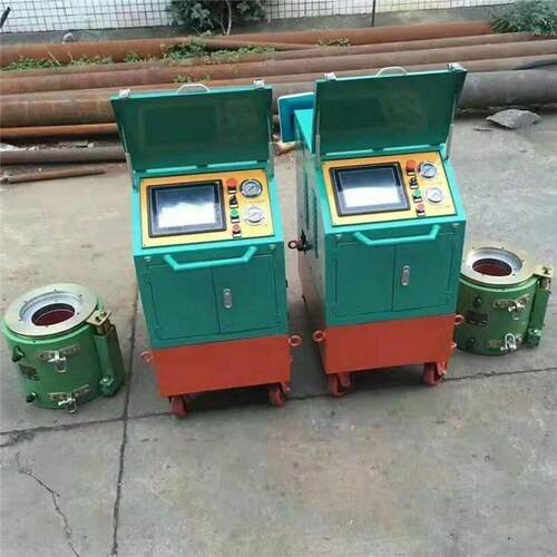 可定做压浆涨拉设备负弯矩张拉机数控一拖二千斤顶预应力智能张拉